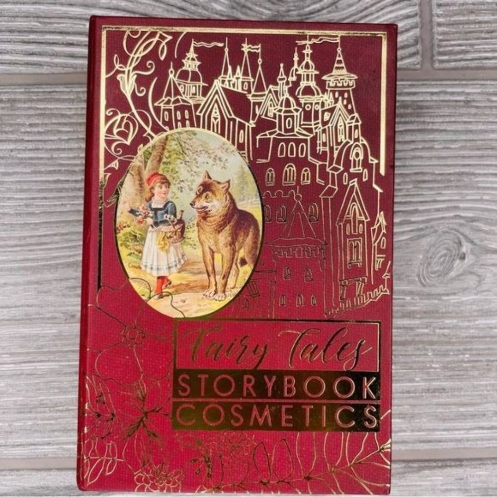 Storybook cosmetics fairy Tales new unused eyeshadow palette Red riding hood mak